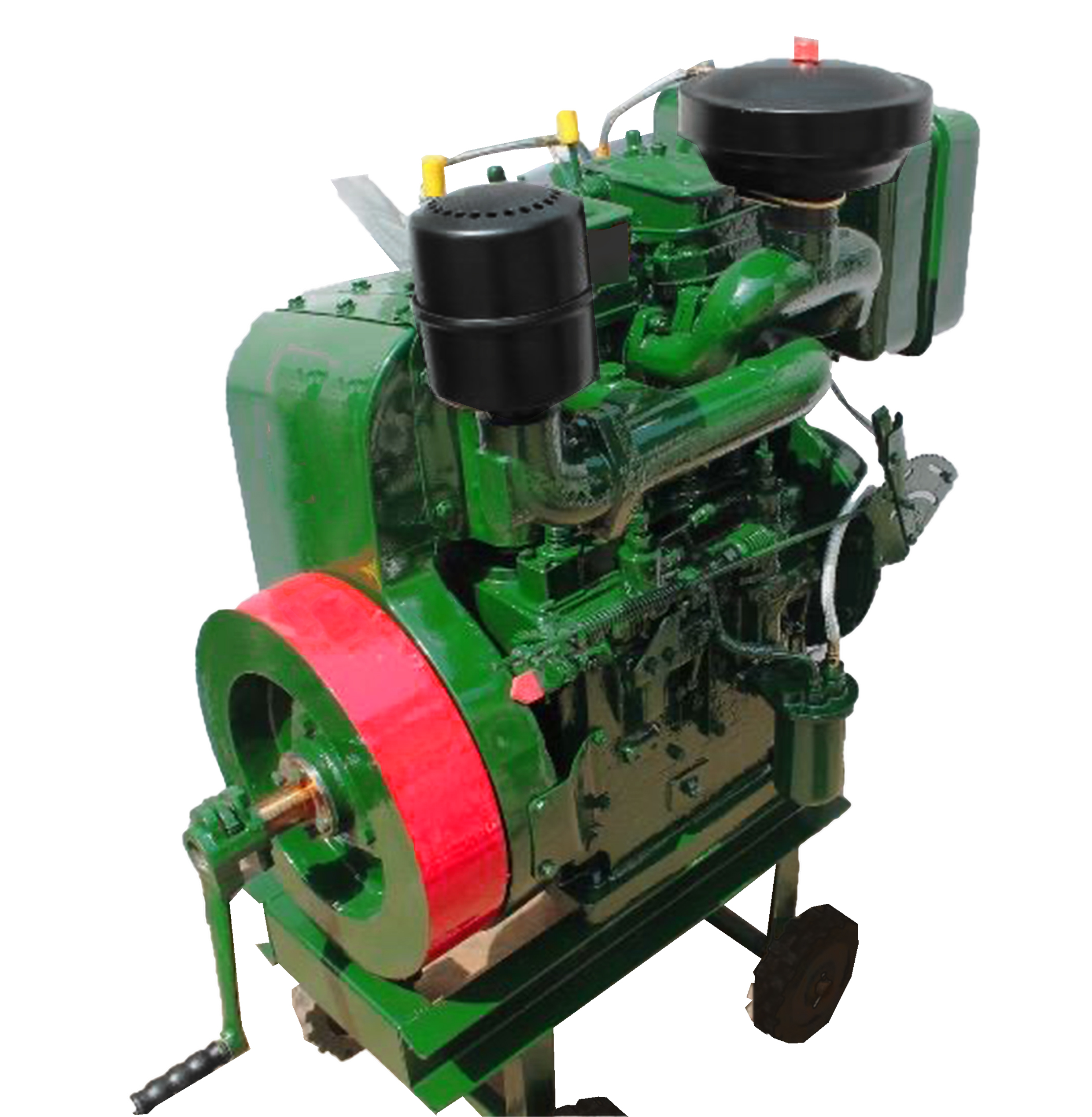Air Cooled Diesel Engine 13 HP Twin Cylinder