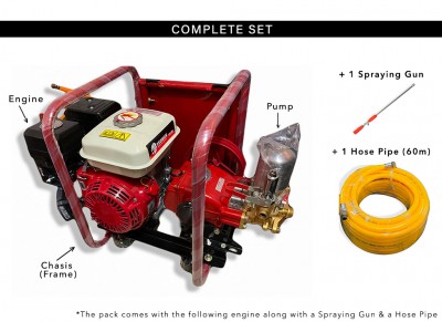 Yeoman HTP Power Sprayer Set Complete 22L