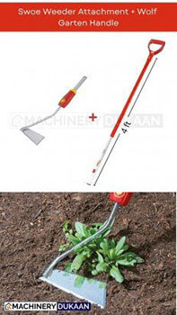 Swoe Weeder attachment with D- handle