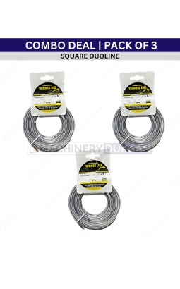 Square  rope for Brush cutter / Grass Cutter (Pack of 3)